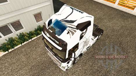 Wayang peau pour Volvo camion pour Euro Truck Simulator 2