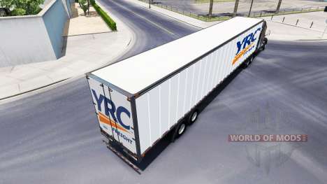 All-Metall-semi-YRC Fracht für American Truck Simulator