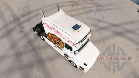 Peau d'ours pour camion Scania T pour American Truck Simulator