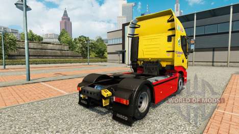 Fred Sherwood peau pour Iveco tracteur pour Euro Truck Simulator 2