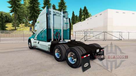 La peau sur le Long terme camion Peterbilt pour American Truck Simulator