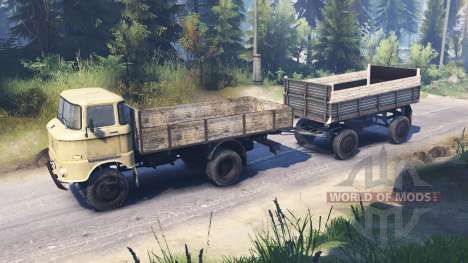 IFA W50 L pour Spin Tires