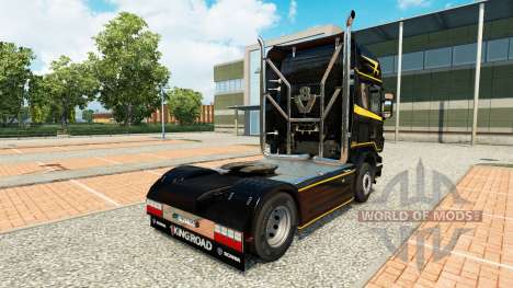Haut, die Goldenen Linien auf dem Traktor Scania für Euro Truck Simulator 2
