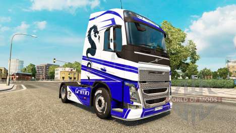 Griffin-skin für den Volvo truck für Euro Truck Simulator 2