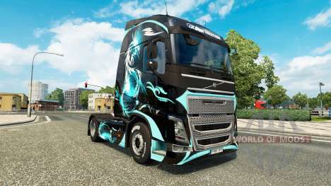 Peau de Dragon pour camion Volvo pour Euro Truck Simulator 2