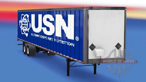 De tous les métaux semi-USN pour American Truck Simulator