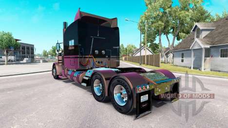 4 peau Métallique pour le camion Peterbilt 389 pour American Truck Simulator