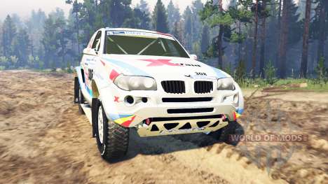 BMW X3 Rally für Spin Tires