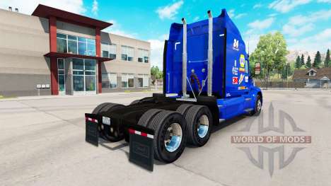 NAPA Hendrick skin für den truck Peterbilt für American Truck Simulator