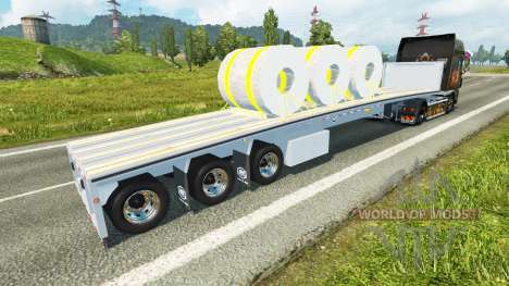 Semi-Stahl-Spulen für Euro Truck Simulator 2