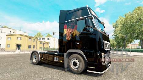Croate Drapeau de la peau pour Volvo camion pour Euro Truck Simulator 2