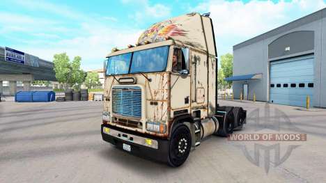 La peau Absolue Badass sur le camion Freightline pour American Truck Simulator