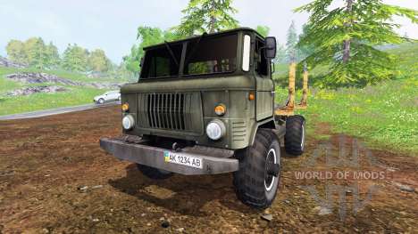 GAZ-66 [Holz] für Farming Simulator 2015