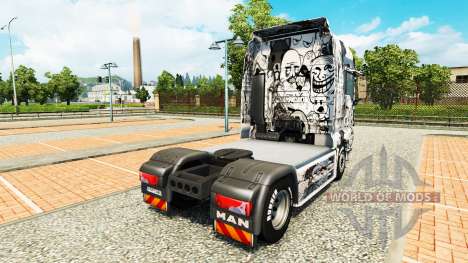 Meme-skin für MAN-LKW für Euro Truck Simulator 2