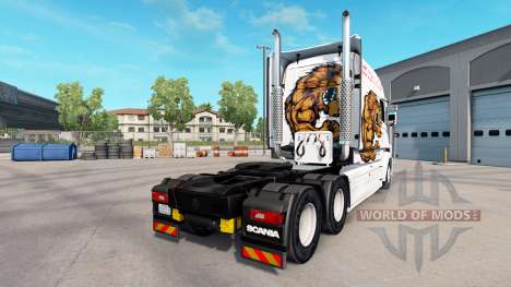 Peau d'ours pour camion Scania T pour American Truck Simulator