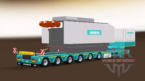 Siemens Trafo Trailer für American Truck Simulator