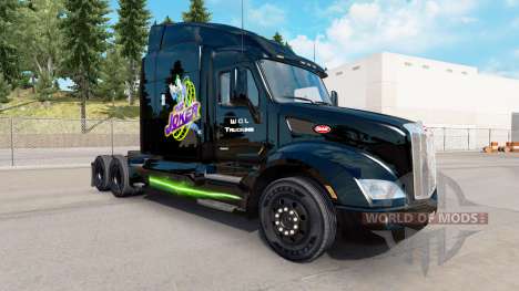 Joker de la peau pour le camion Peterbilt pour American Truck Simulator