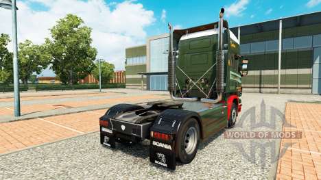 Edwards Transport skin für den Scania truck für Euro Truck Simulator 2