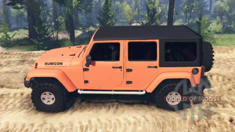 Jeep Wrangler Unlimited pour Spin Tires