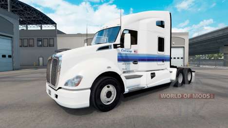 Skin Con-Way für Traktoren und Peterbilt Kenwort für American Truck Simulator