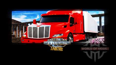 Les écrans de chargement de Lancer pour American Truck Simulator