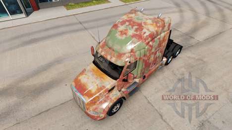 Haut Abstract für LKW Peterbilt für American Truck Simulator