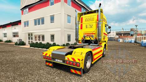 CHAT de la peau pour camion Scania pour Euro Truck Simulator 2