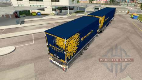 Semi-Trailers Krone Gigaliner [Waberers] für Euro Truck Simulator 2