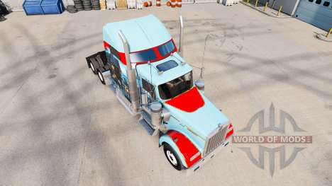 Haut-San Francisco auf der LKW-Kenworth W900 für American Truck Simulator