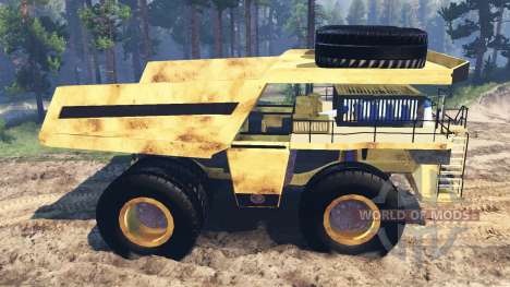 Mining truck Godzilla v2.0 für Spin Tires