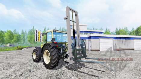 Monté l'ascenseur hydraulique pour Farming Simulator 2015