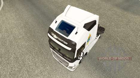 Forsvarsmakten skin für Volvo-LKW für Euro Truck Simulator 2