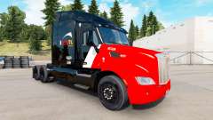 La peau CN Transport sur les tracteurs et Animaux de compagnie de Ken pour American Truck Simulator