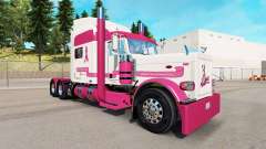 La peau de Camionnage pour un Remède pour le camion Peterbilt 389 pour American Truck Simulator