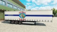 Haut-Los Pollos Hermanos, die auf dem Anhänger für Euro Truck Simulator 2