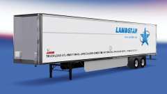Haut LandStar auf den trailer für American Truck Simulator