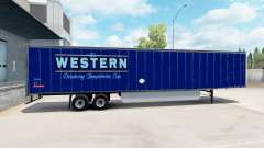 Haut westlichen auf den trailer für American Truck Simulator