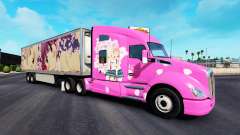 Haut Sakura für LKW-und Peterbilt-Kenwort für American Truck Simulator