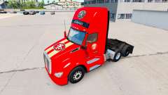 La peau 49ers de San Francisco sur les tracteurs et Animaux de compagnie de Ken pour American Truck Simulator