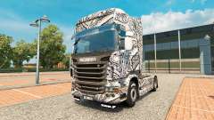Batik Indonesien-skin für den Scania truck für Euro Truck Simulator 2