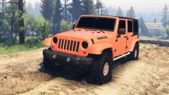 Jeep Wrangler Unlimited pour Spin Tires