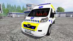Peugeot Boxer Ambulance pour Farming Simulator 2015