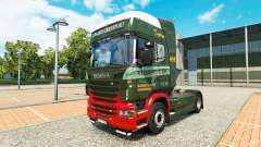 Edwards Transport de la peau pour Scania camion pour Euro Truck Simulator 2