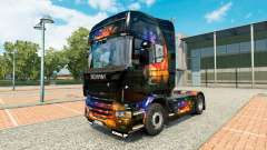 La Couleur de la peau sur le Mur tracteur Scania pour Euro Truck Simulator 2