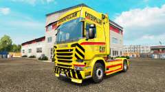 CHAT de la peau pour camion Scania pour Euro Truck Simulator 2