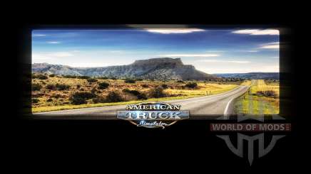 Les écrans de chargement du Nevada pour American Truck Simulator