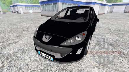 Peugeot 308 [unmarked police] pour Farming Simulator 2015