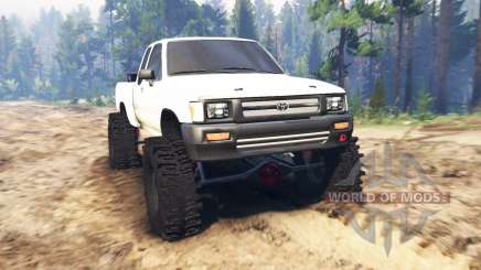 Toyota Hilux Extra Cab 1994 pour Spin Tires