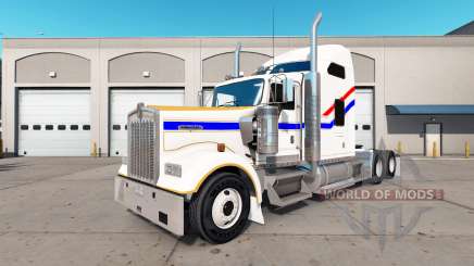 La peau VIT Bicentenaire de la camion Kenworth W900 pour American Truck Simulator