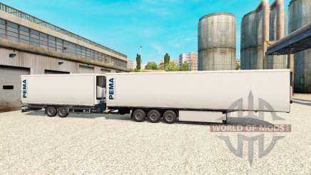 Semi-Remorques Krone Gigaliner [Pema] pour Euro Truck Simulator 2